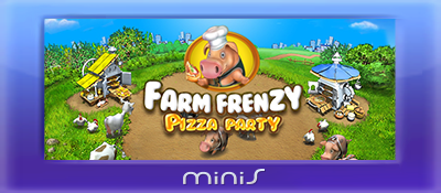 Farm Frenzy: Pizza Party - Clear Logo Image