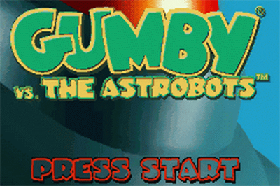 Gumby vs. The Astrobots - Screenshot - Game Title Image