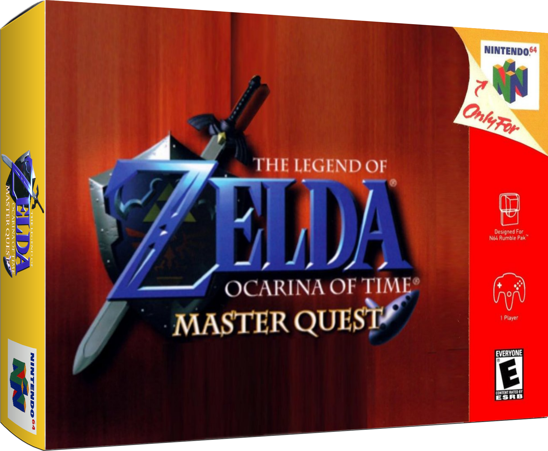The Legend of Zelda: Ocarina of Time - Master Quest - English Reproduction  - Nintendo 64 - New