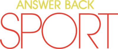 Answer Back: Sport - Clear Logo Image