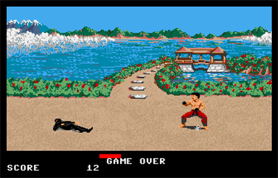 Ninja Mission - Screenshot - Game Over Image