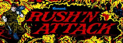 Rush'n Attack - Arcade - Marquee Image