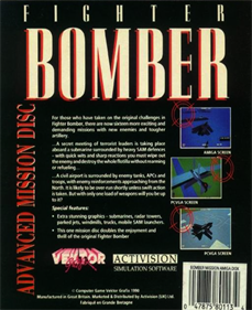 Fighter Bomber Advanced Missions - Box - Back Image
