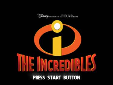 The Incredibles - Screenshot - Game Title Image