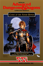Advanced Dungeons & Dragons: Curse of the Azure Bonds - Box - Front - Reconstructed Image
