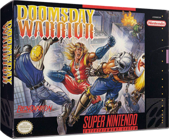Doomsday Warrior - Box - 3D Image