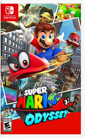 Super Mario Odyssey - Box - Front - Reconstructed