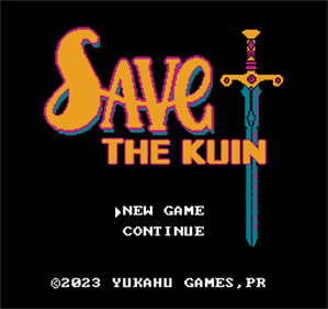 Save The Kuin - Screenshot - Game Title Image