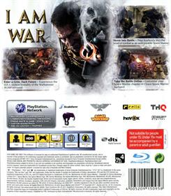 Warhammer 40,000: Space Marine - Box - Back Image