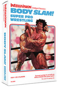 Body Slam! Super Pro Wrestling - Box - 3D Image