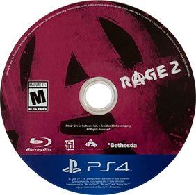 Rage 2 - Disc Image