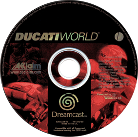 Ducati World: Racing Challenge - Disc Image