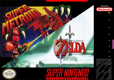 Super Metroid and A Link to the Past Crossover Randomizer - Fanart - Box - Front Image