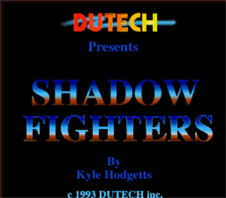 Shadow Fighters - Screenshot - Game Title Image