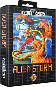 Alien Storm - Box - 3D Image