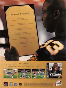NFL Xtreme 2 - Advertisement Flyer - Front Image
