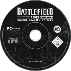 Battlefield 1942: Secret Weapons of WWII - Disc Image