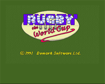 Rugby: The World Cup - Screenshot - Game Title