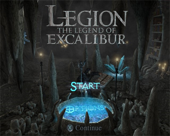 Legion: The Legend of Excalibur - Screenshot - Game Title Image