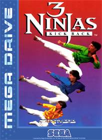 3 Ninjas Kick Back - Fanart - Box - Front Image