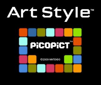 Art Style: PiCTOBiTS - Box - Front Image