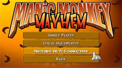 Manic Monkey Mayhem - Screenshot - Game Select Image