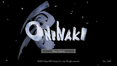Oninaki - Screenshot - Game Title Image