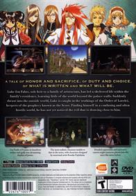 Tales of the Abyss - Box - Back Image