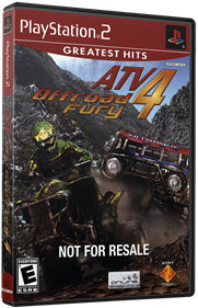 ATV Offroad Fury 4 - Box - 3D Image