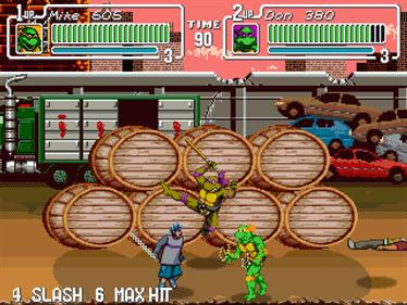 Teenage Mutant Ninja Turtles: Lost in Space (Remixed Edition) - Screenshot - Gameplay Image