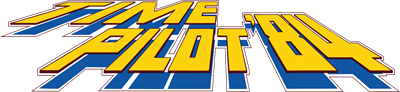 Time Pilot '84: Further Into Unknown World - Clear Logo Image