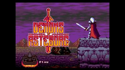 Demons of Asteborg - Screenshot - Game Title Image