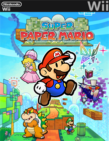 Super Paper Mario - Fanart - Box - Front Image