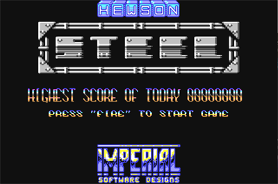 Steel - Screenshot - Game Title Image