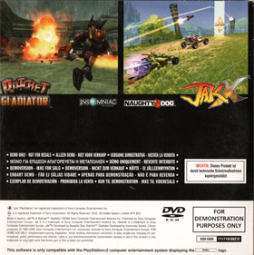 Jak X / Ratchet: Gladiator - Box - Back Image
