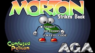 Morton Strikes Back - Screenshot - Game Title Image