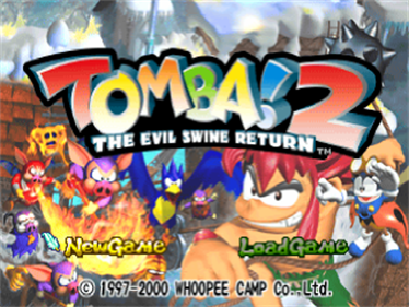 Tomba! 2: The Evil Swine Return - Screenshot - Game Title Image