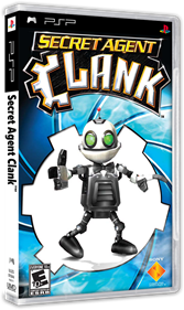 Secret Agent Clank - Box - 3D Image