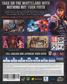 Fist of the North Star: Lost Paradise - Box - Back Image