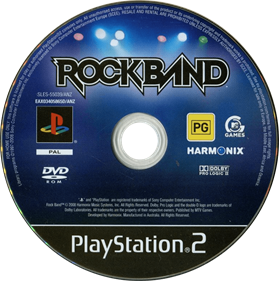 Rock Band - Disc Image