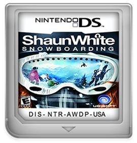 Shaun White Snowboarding - Fanart - Cart - Front