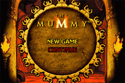 The Mummy - Screenshot - Game Title Image