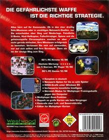 Command & Conquer: Red Alert - Box - Back Image