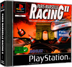 Paris-Marseille Racing II - Box - 3D Image