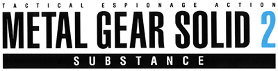 Metal Gear Solid 2: Substance - Clear Logo Image