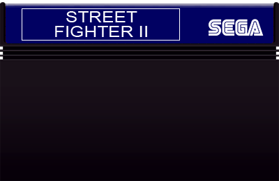 Street Fighter II' - Cart - Front Image