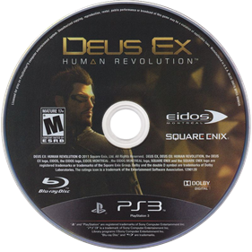 Deus Ex: Human Revolution - Disc Image