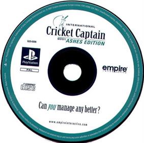 International Cricket Captain 2001: Ashes Edition - Disc Image