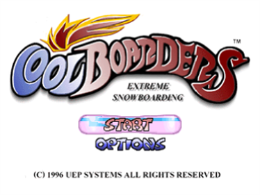 Cool Boarders - Screenshot - Game Title Image