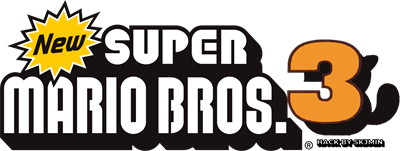 New Super Mario Bros. 3 - Clear Logo Image